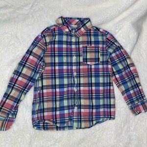 Gymboree Boys Plaid Button Down Shirt